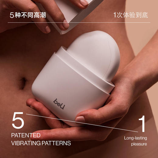 【年末亏本清仓 卖完即止】beU日抛小白盒吮吸跳蛋按摩器 商品图3
