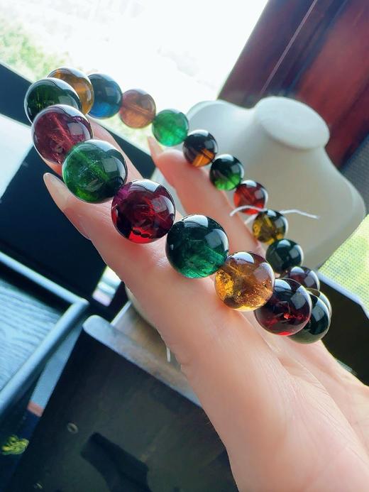 39.5g 10.8mm 碧玺手链 商品图0