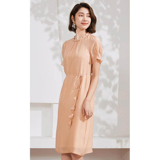 乔万尼100%桑蚕丝真丝连衣裙新款EM2E920 商品图1