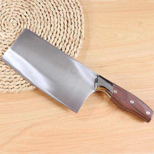 鑫百惠不锈钢菜刀 锋利剁骨切菜多用不锈钢斩切刀 1把 厨房家用 商品图1