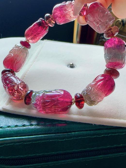 40.6g 雕刻碧玺手链 商品图5