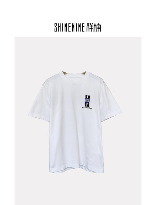 421112990脸谱印花短袖T恤 商品图2