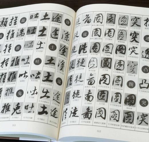 中国行草书鉴定字典大系：
 
《王羲之·王献之行草书字典》
《唐名家行草书字典》
《宋四家行草书字典》
《鲜于枢·赵孟頫行草书字典》
《祝允明·陈淳行 商品图9