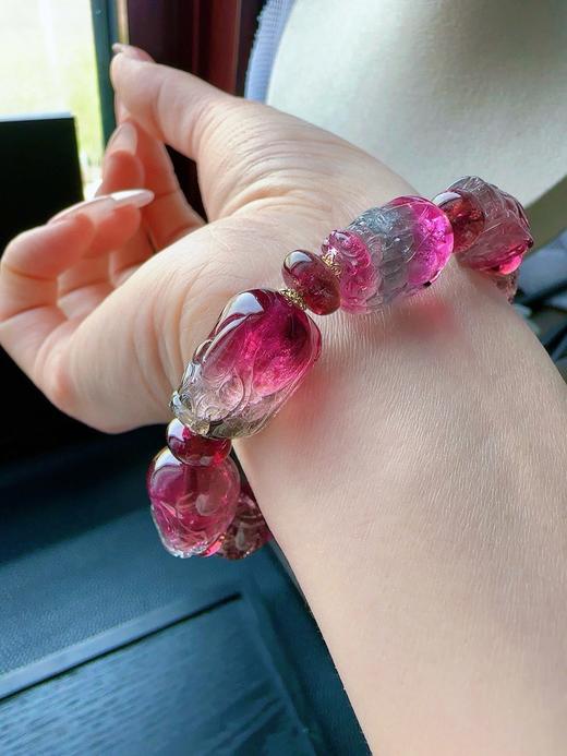 40.6g 雕刻碧玺手链 商品图7