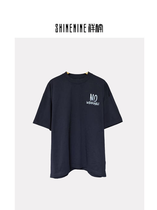 420812202字母涂鸦短袖T恤 商品图0