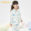 巴拉巴拉儿童睡衣套装纯棉秋季男童女童家居服宝宝小中大童亲肤潮 商品缩略图2