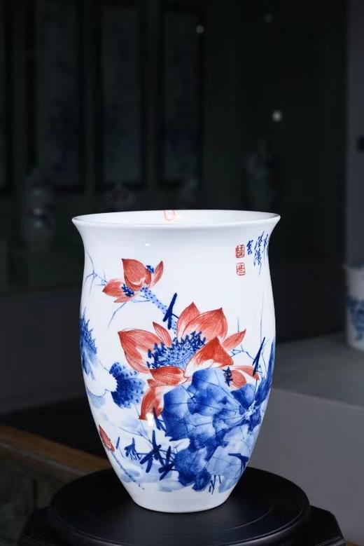 青花点彩和为贵 商品图0