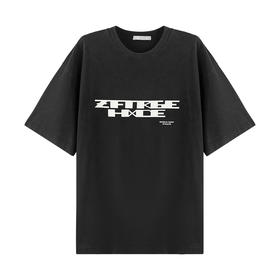 【断码清仓】HX 夏季圆领短袖T恤宽松版型C102420030101