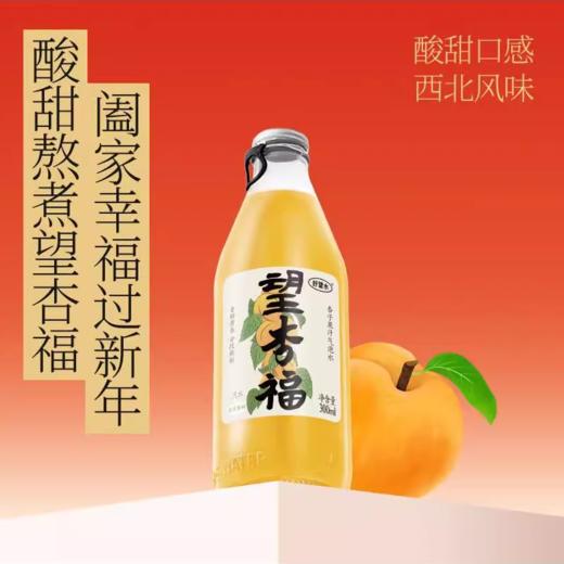好望水 望杏福（杏子果汁气泡水）300ml 商品图1