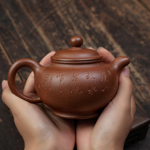郭琴 掇只壶 宜兴紫砂原矿茶壶紫砂壶功夫茶泡茶壶茶具仿古 商品图1
