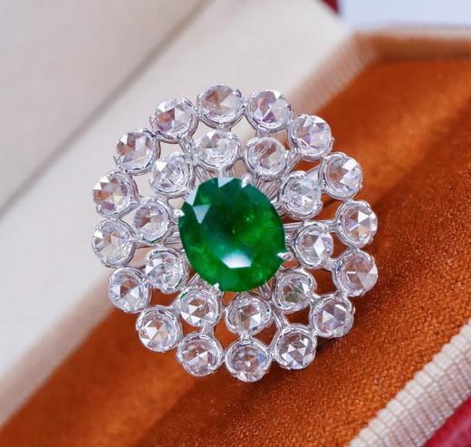 1.35ct 祖母绿戒指 商品图0