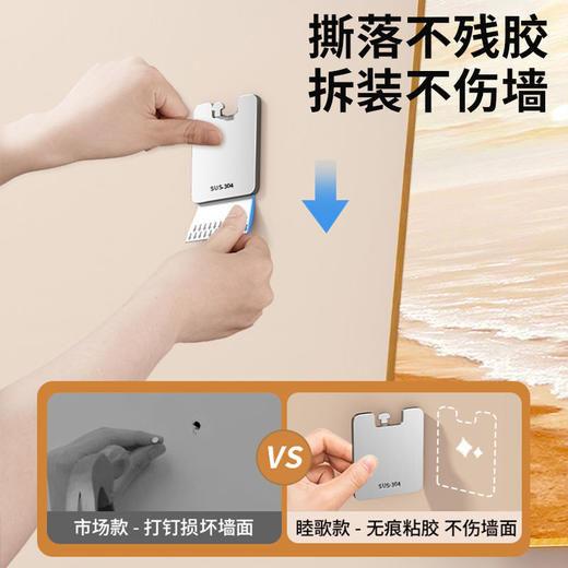 挂画神器免打孔婚纱照专用挂钉相框挂墙上固定画框挂钩无痕钉 商品图4