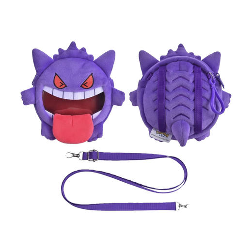 BilibiliGoods宝可梦联名 超开心UWA系列 MINI毛绒斜跨包 耿鬼款 商品图0