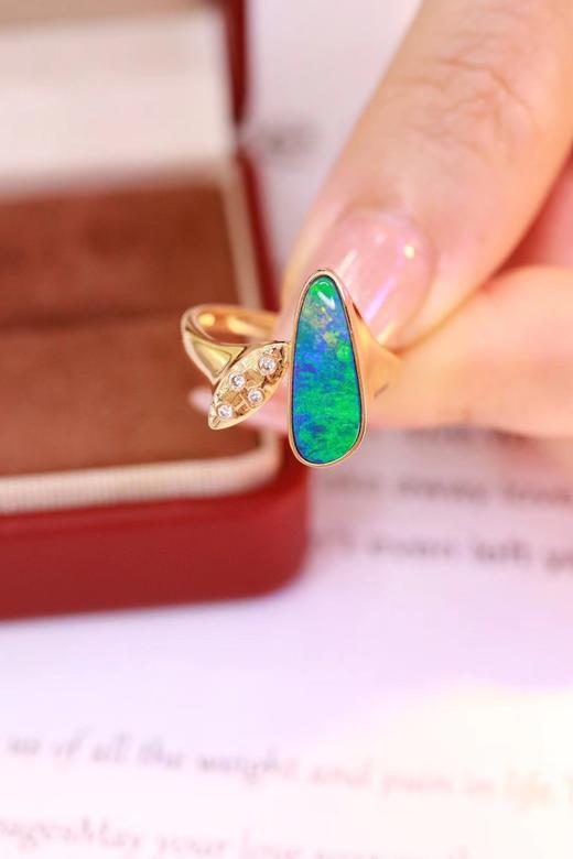 1.97ct 欧泊戒指 商品图2