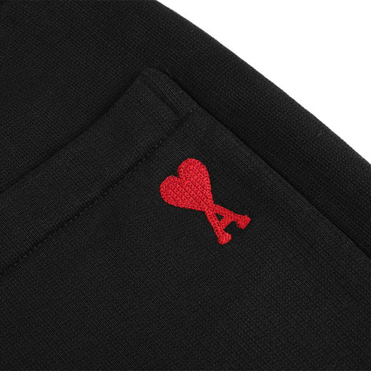 【单件特惠秒】AMI 男女通款 针织红心刺绣logo 弹棉休闲长裤（偏厚重好质感）12005 商品图5