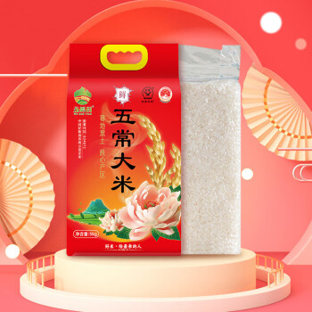 五稻田 五常大米 五常稻香米 东北大米 10斤 /粮油调味 /米 /稻花香米