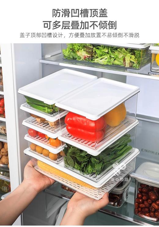 韩国 昌信 冰箱收纳密封盒系列 厚实食品级PP材质耐冷热 商品图2