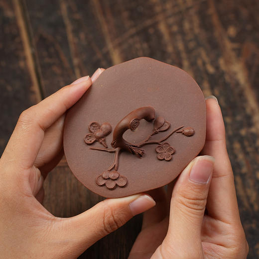 欧咏 暗香浮动壶 宜兴紫砂原矿茶壶紫砂壶功夫茶泡茶壶茶具仿古 商品图7