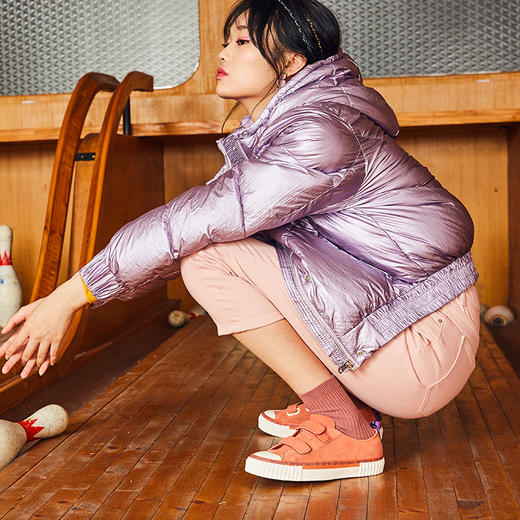 ISTEP低帮反毛皮休闲鞋免系鞋带休闲鞋 商品图7