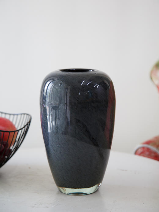 灰色点点花瓶 商品图0