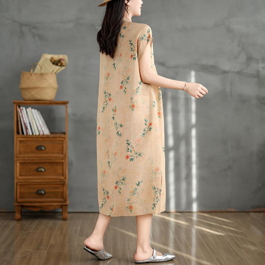 GYH 9967新中式国风旗袍连衣裙宽松气质 商品图3