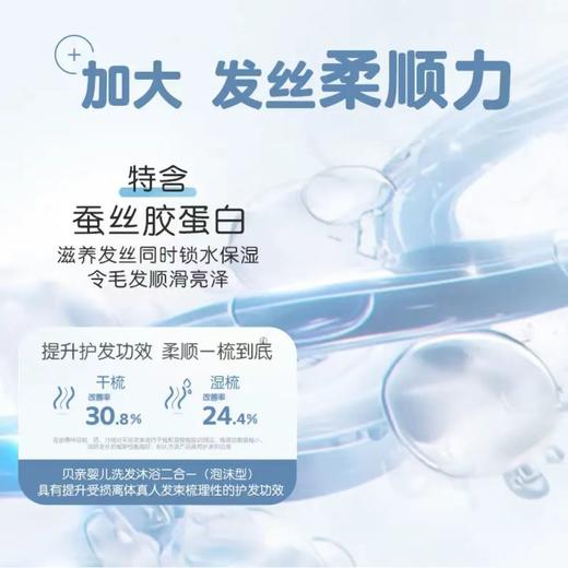 贝亲Pigeon宝宝洗发水沐浴露水三角婴儿洗发沐浴二合一500ml（泡沫型）IA241 商品图4