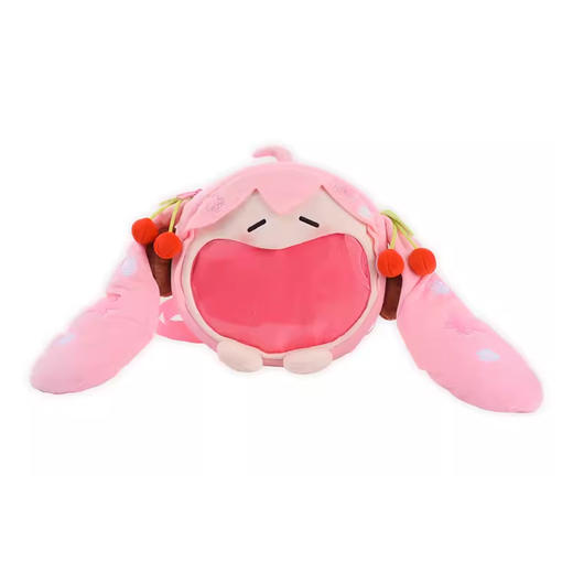 BilibiliGoods 樱花未来 可爱体UWA系列 多功能毛绒MINI耳机包 商品图1