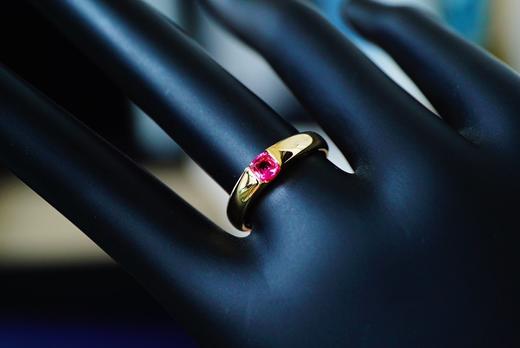 0.3ct 红宝石戒指 商品图0