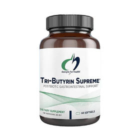【超级3合1丁酸盐配方】Tri-Butyrin 60粒 2个月剂量  食物不耐受 leakygut 后生物 DFH健康设计 专利三丁酸酯配方