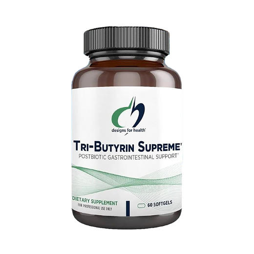 【超级3合1丁酸盐配方】Tri-Butyrin 60粒 2个月剂量  食物不耐受 leakygut 后生物 DFH健康设计 专利三丁酸酯配方 商品图0