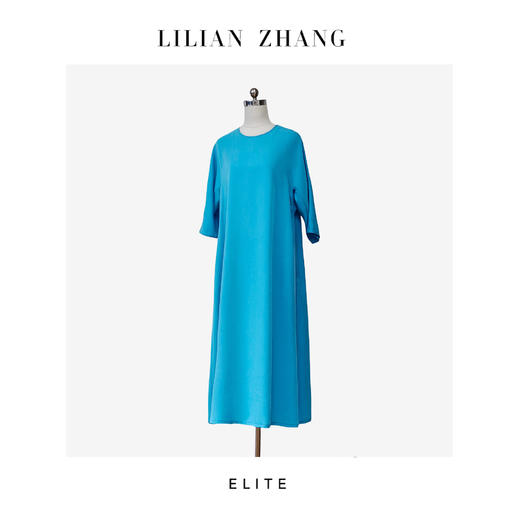 E-定制—“古典浪漫”——遇见倾心——Lady挚爱复古A摆连袖长裙 2401132 商品图1