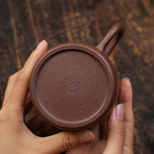 郭琴 夙慧壶 紫泥 宜兴紫砂原矿茶壶紫砂壶功夫茶泡茶壶茶具仿古 商品图2