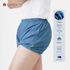 C2092艾扬格life丹宁蓝纯色男款牛仔色瑜伽短裤 商品缩略图4
