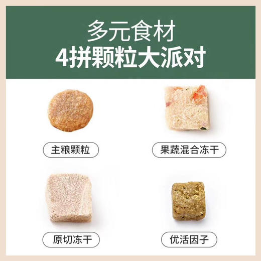 【正品】伯纳天纯牧场狂欢全价全期犬粮12kg牛肉羊肉兔肉冻干生鲜狗粮24斤 商品图4