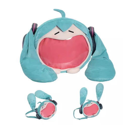 bemoe 初音未来 可爱体系列 软乎乎笑容 4WAYS收纳痛包BMEC6974150785121 商品图0