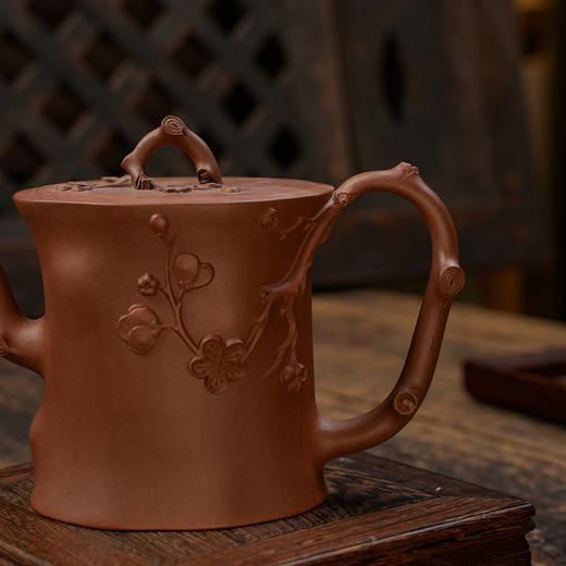 欧咏 暗香浮动壶 宜兴紫砂原矿茶壶紫砂壶功夫茶泡茶壶茶具仿古 商品图4