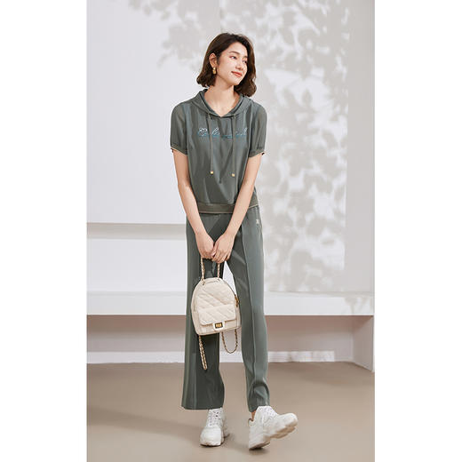 乔万尼套装时尚洋气减龄显瘦遮肉两件套EM2G751 商品图1