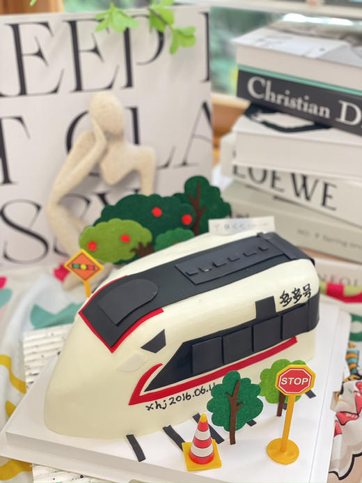 火车高铁动车奶油蛋糕 下单前请仔细阅读商品详情 商品图0