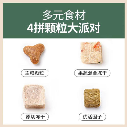 伯纳天纯冻干猫粮2kg全价全猫期通用生鲜天然猫咪粮生鲜系列 商品图2