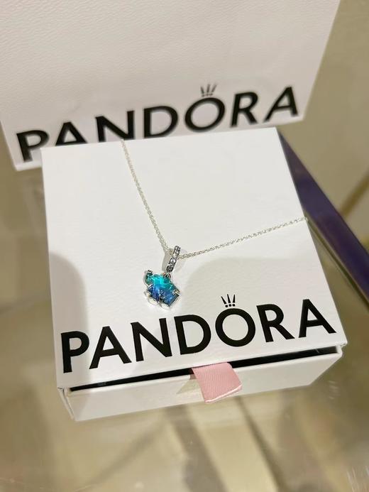 潘D拉纯银吉象项链 商品图3