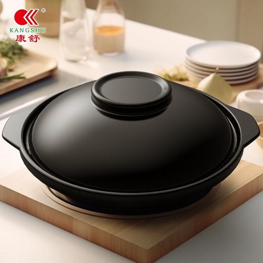 砂锅家用炖锅燃气耐高温干烧煲仔饭浅锅煤气灶砂锅陶瓷煲 商品图4