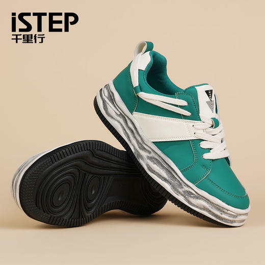 ISTEP皮革老爹鞋女款休闲鞋 商品图4