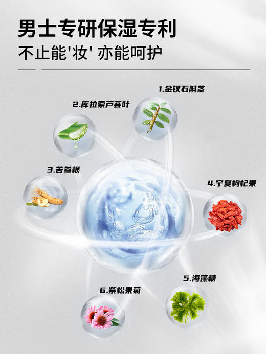 APKH男士润透修颜素颜霜 商品图4