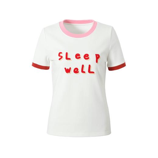 heris/H41112L/H41112H/手写标语印花彩色小T 商品图5