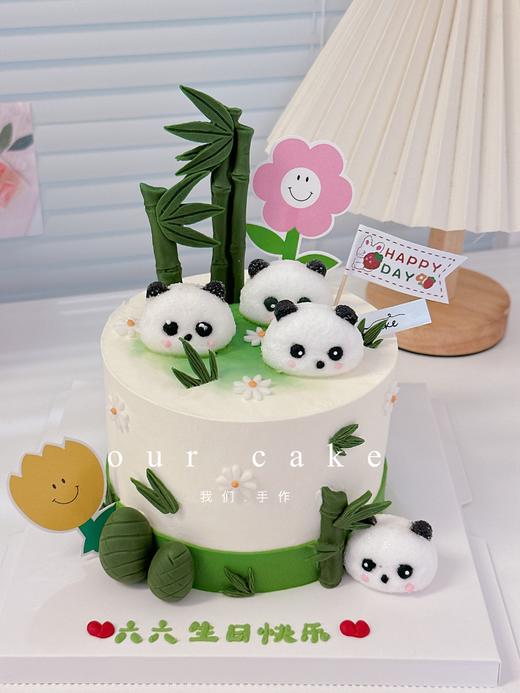 棉花糖儿童节卡通蛋糕-低糖处理无添加 商品图1