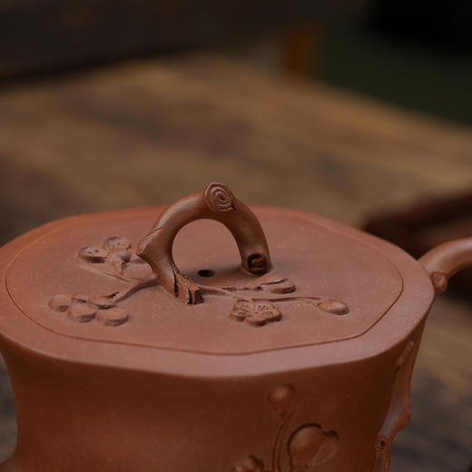 欧咏 暗香浮动壶 宜兴紫砂原矿茶壶紫砂壶功夫茶泡茶壶茶具仿古 商品图6