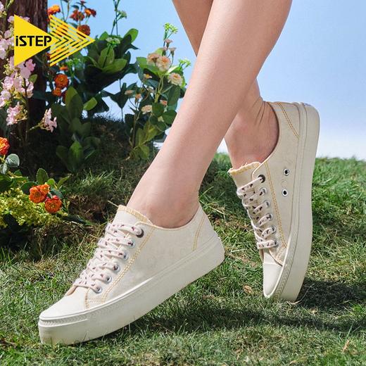 ISTEP非遗纹藏款低帮帆布鞋女款 商品图1