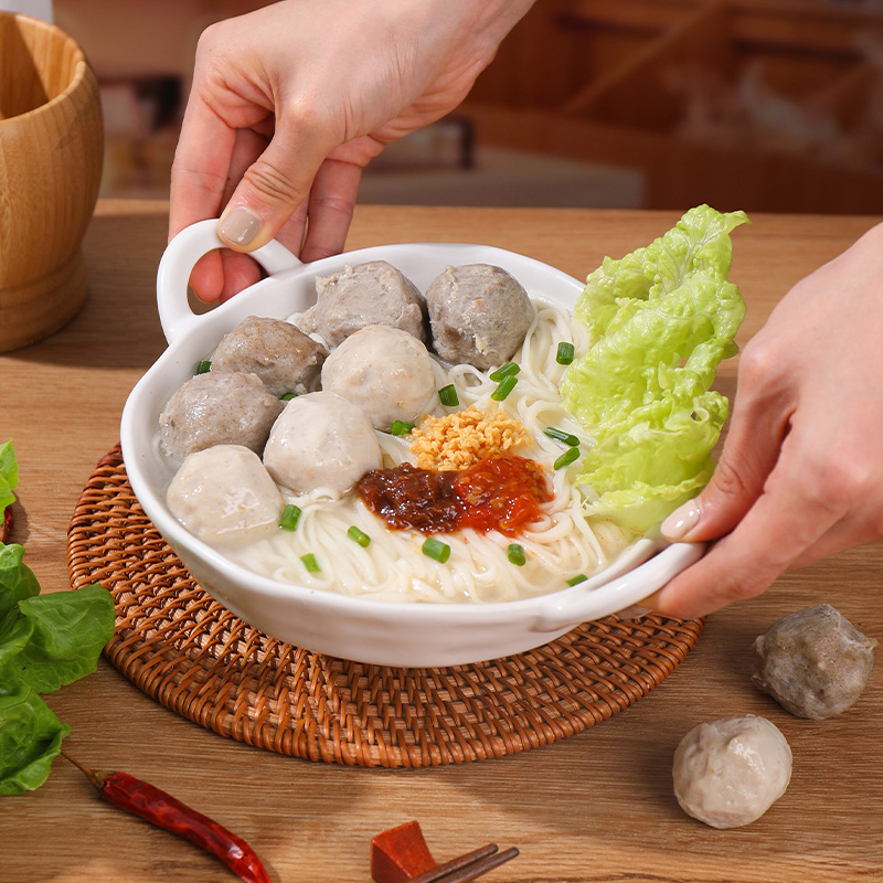 【 顺丰包邮】非遗技艺潮汕手打猪肉丸+猪肉饼+猪肚丸 丨 劲道Q弹，爽弹多汁 一口满足 潮汕风味！【G】