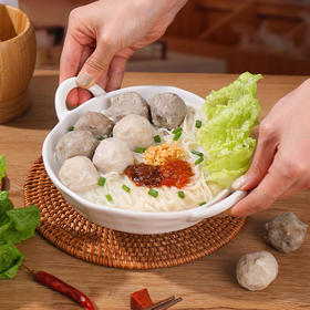 【 顺丰包邮】非遗技艺潮汕手打猪肉丸+猪肉饼+猪肚丸 ， 劲道Q弹，爽弹多汁 一口满足 潮汕风味！