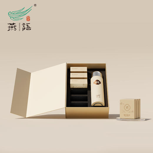 燕语有福同享（寿眉）白茶礼盒210g 商品图1